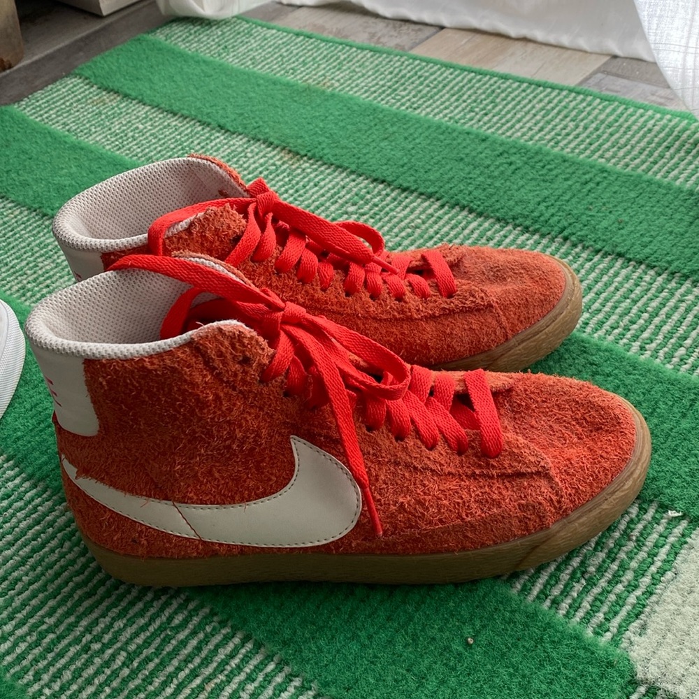 Nike Blazer Mid Suede vintage orange gum
